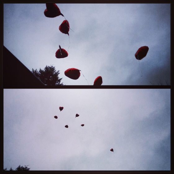 Balloons we sent to Sami